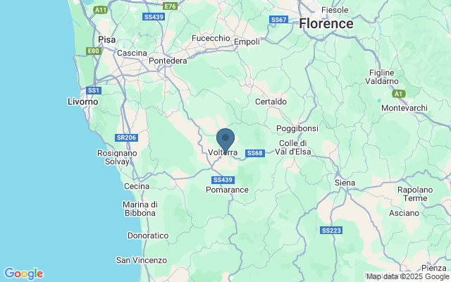 Kaart met locatie Duomo di Volterra